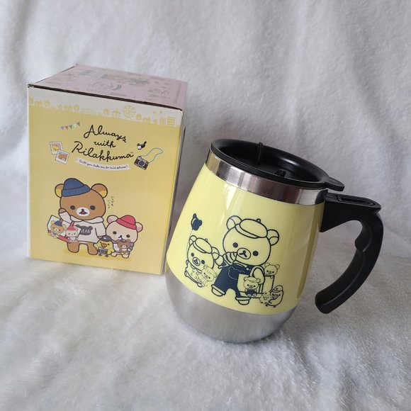Rilakkuma - Always Together Stainless Mug (350ml) - Picture 1 of 4